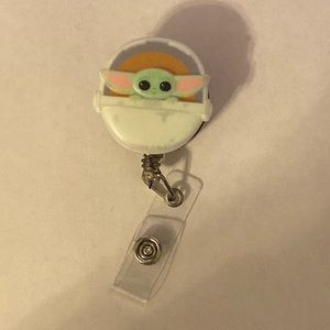 Pen+Gear Baby Yoda reel retractable badge holder